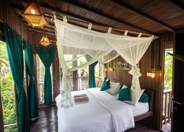 Treehouse With Private Pool Near Yogabarn - In Center - Adult Only Ferienhaus