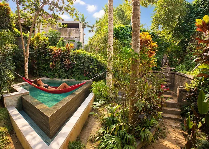 Ferienhaus Treehouse With Private Pool Near Yogabarn - In Center - Adult Only Ubud